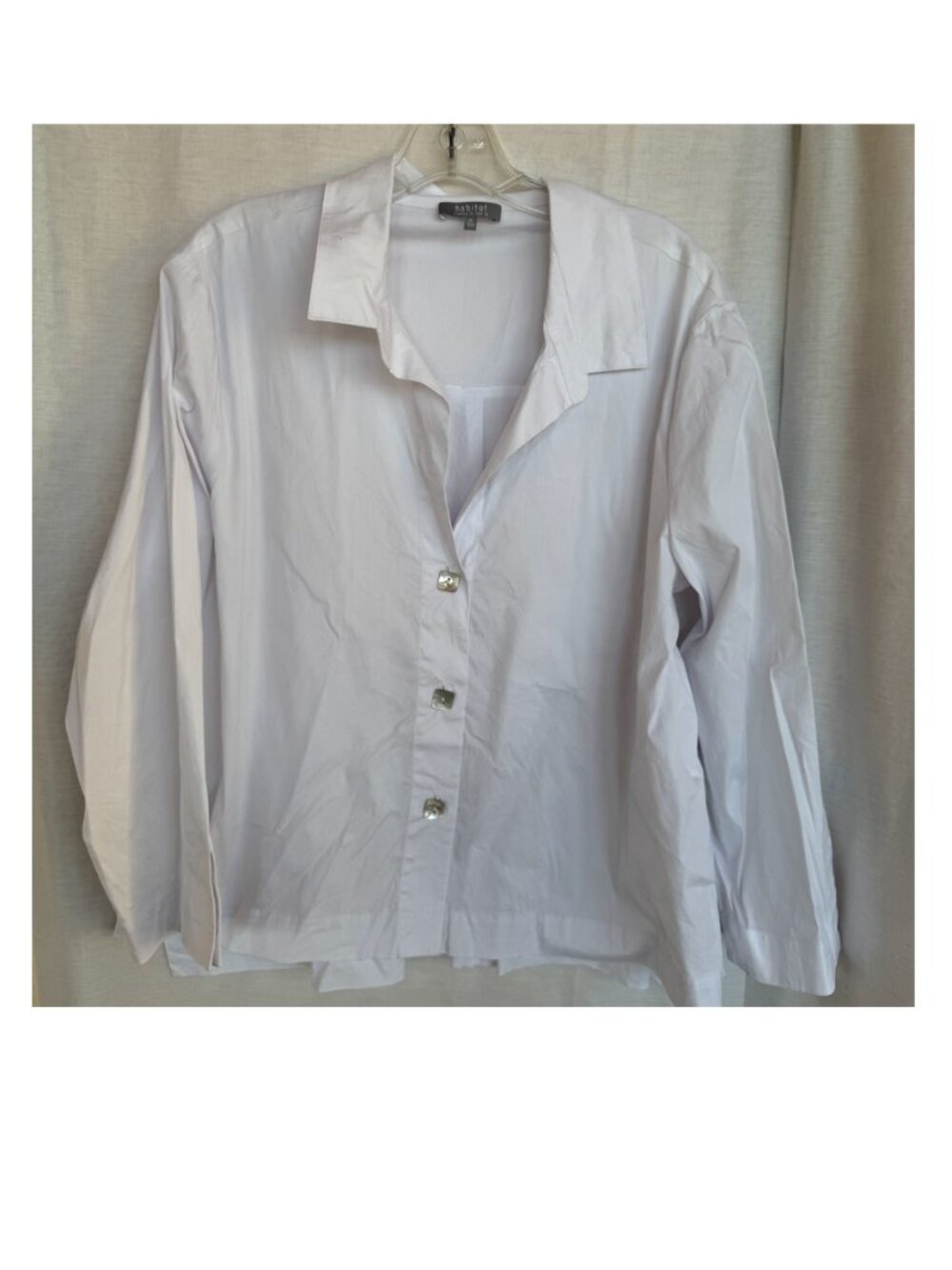 Habitat White 3/4 Sleeve Blouse